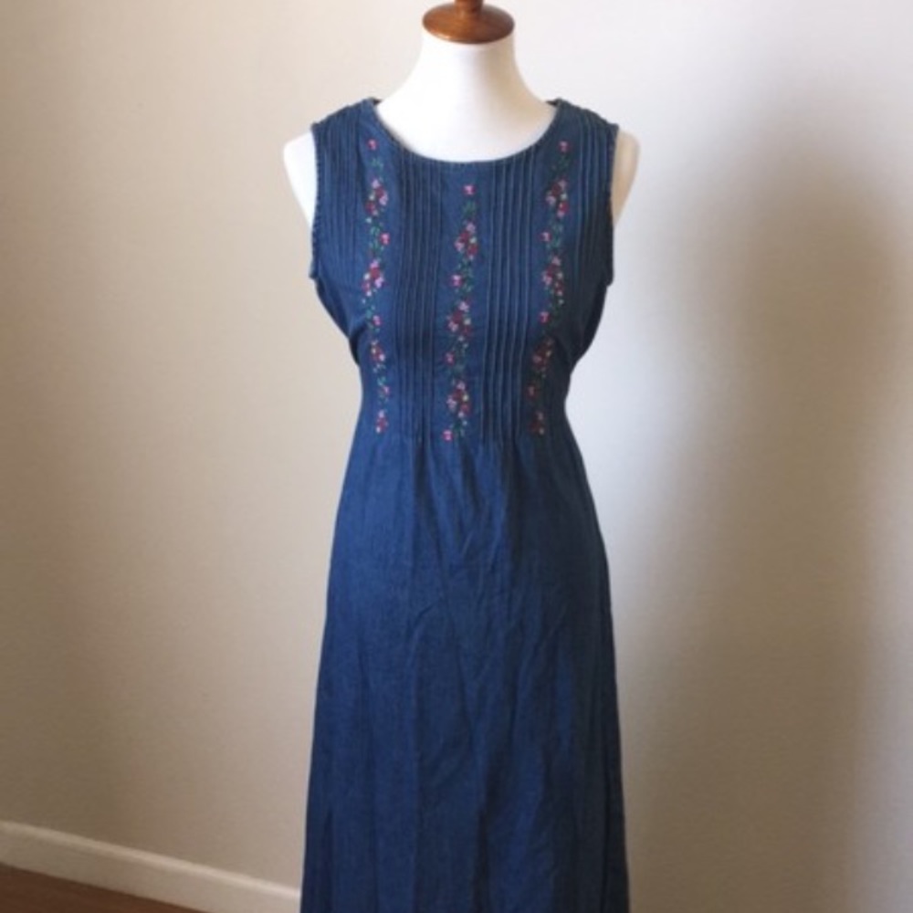Denim dress
